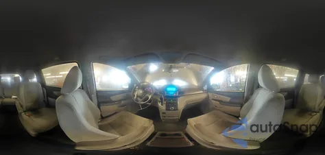 2012 Honda Odyssey Lx z USA, uszkodzony, nr VIN 5FNRL5H20CB127760